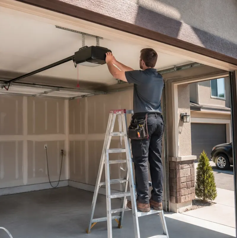 Off Track Door Repair in Nobleton